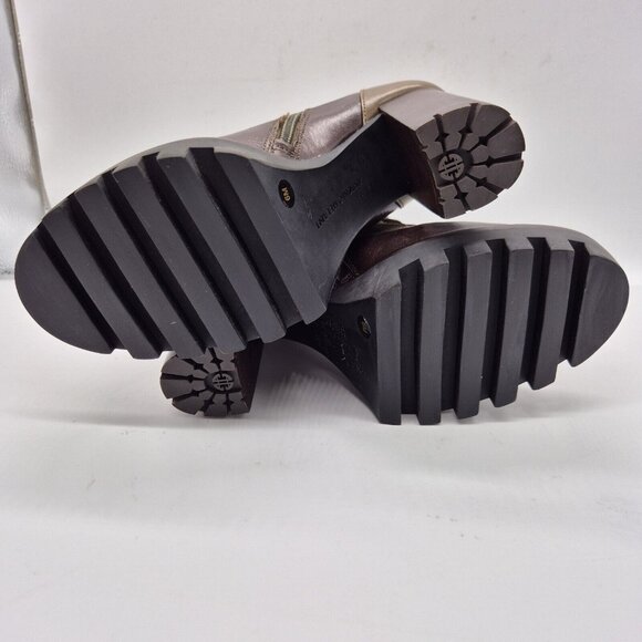 Antonio Melani Women's Booties Platform Ankle Boots Size 6 M Green Olive (701) - Picture 7 of 11